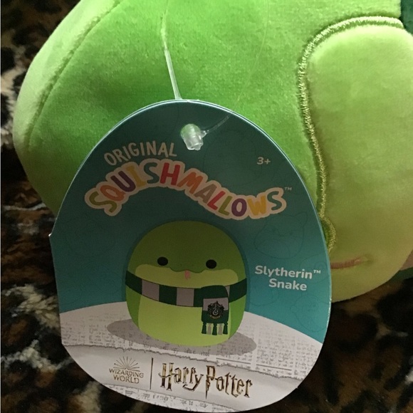 NWT SQUISHMALLOW SLYTHERIN SNAKE HARRY POTTER COLLECTION 8” - Picture 7 of 8